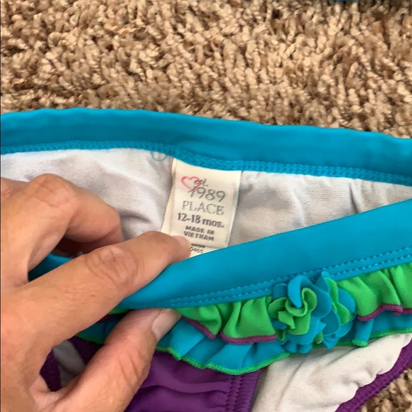 KOALA KIDS & CHILDREN’S PLACE Toddler Girl’s 2 Piece Bathing Suit Bundle EUC - Picture 5 of 8